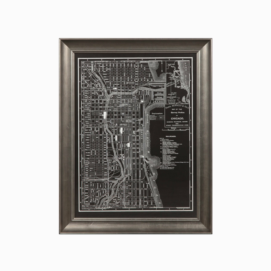 Постер Chicago 71х55