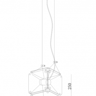 Подвесной светильник Kvadro