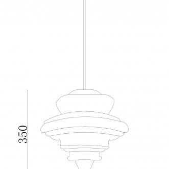 Подвесной светильник La Scala White диаметр 30