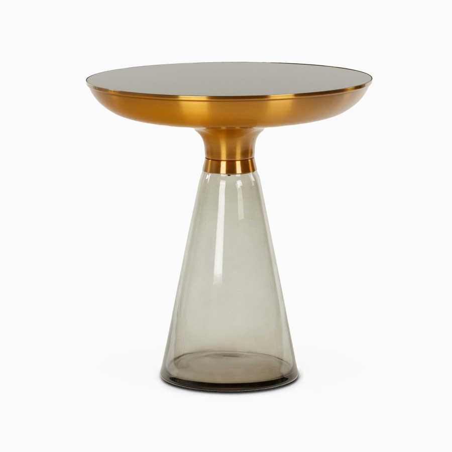Кофейный стол Vaso glass диаметр 52