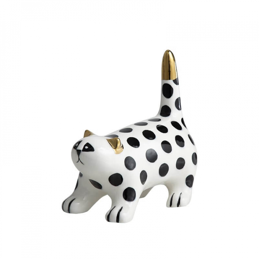 Статуэтка Polka-dot cat