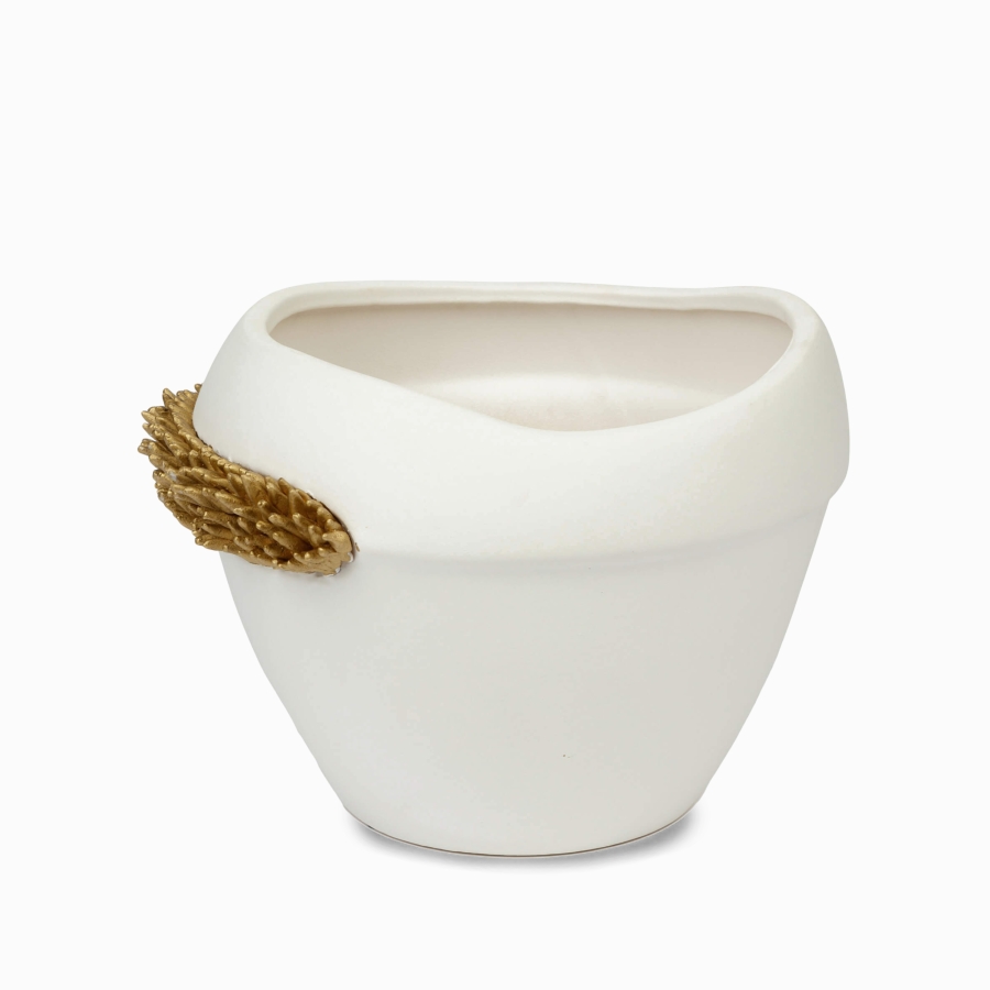 Ваза Thorn White высота 20