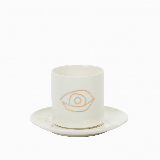   Eye cup gold