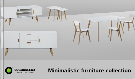 Minimalistic furniture collection